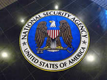 Custom Made Logo Mat Purchased On GSA Contract - National Security Agency Fort Meade Maryland