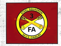 Custom Made ToughTop Logo Mat US Army 3rd FAS of Fort Hood Texas