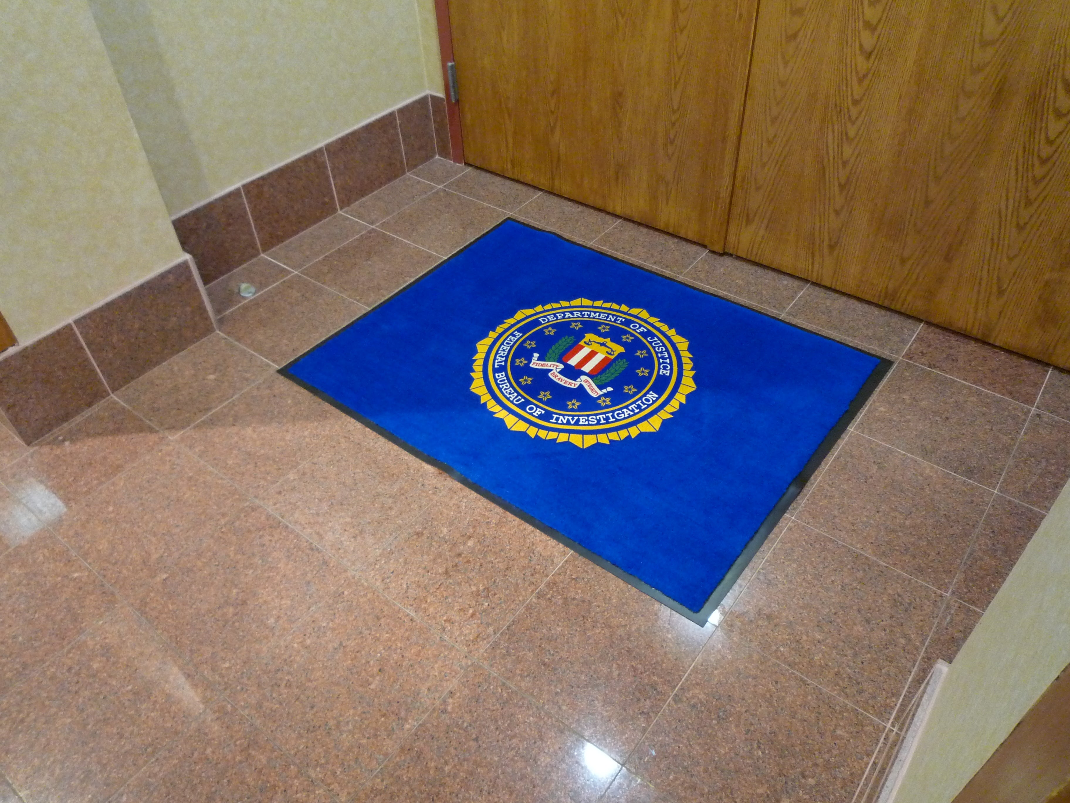 Flocked Olefin Custom Logo Mat