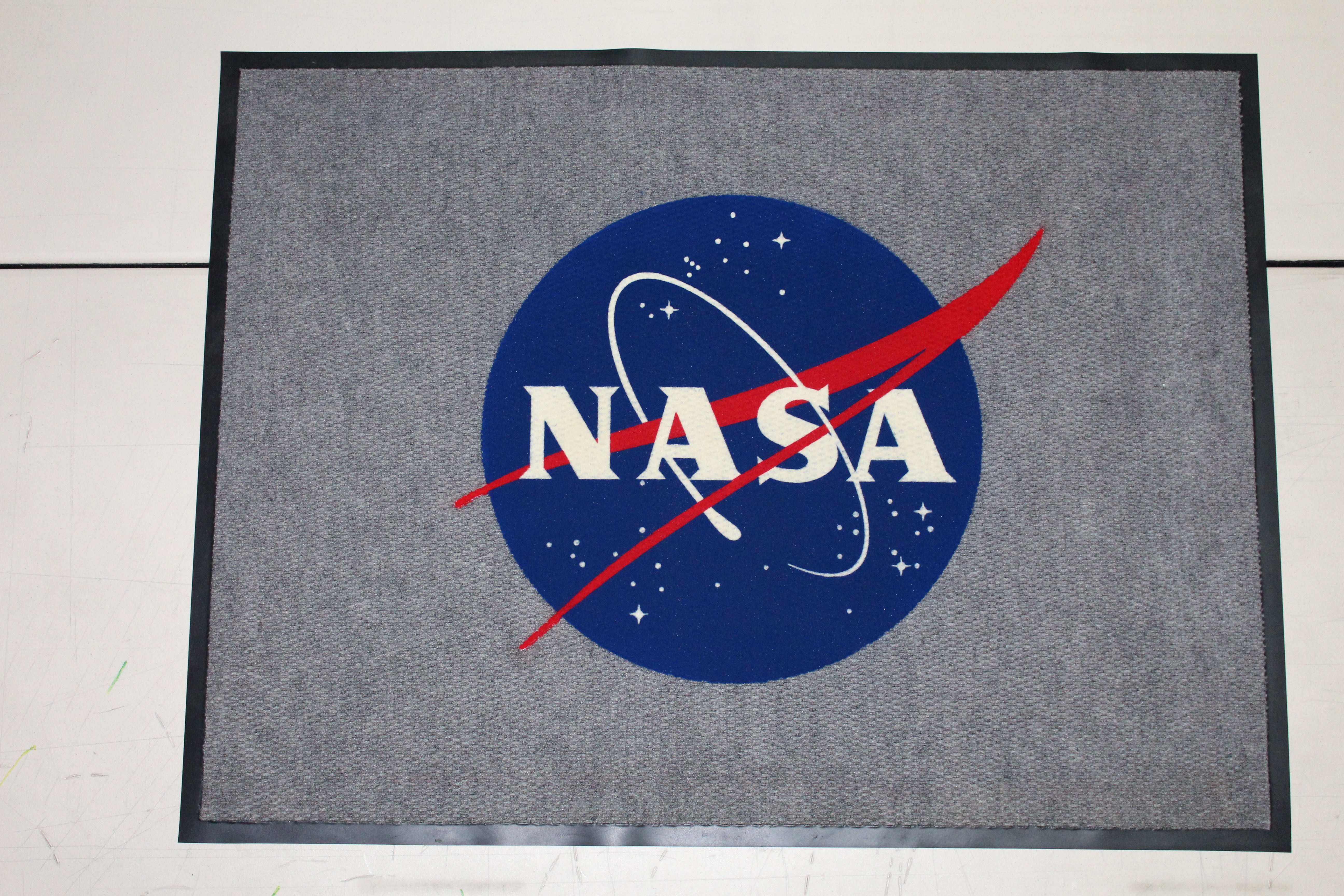 Flocked Berber Custom Logo Mats