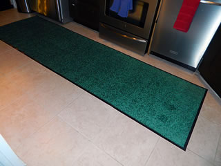Carpet Mat Pro - Interior Carpet Mat Office Entrance Mat Hall Runner 3x10 Green for home use