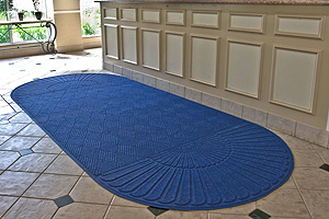 FloorGuard Diamond - WaterHog Style Commercial Entrance Mat - Blue