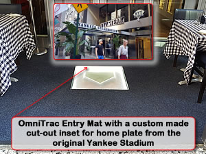 OmniTrac Entrance Mat - New York Yankees Steakhouse Entrance