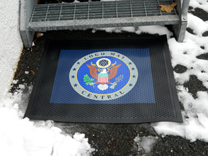 Frontline Pro - Customized Outdoor Logo Mat - Snow All Weather Usage