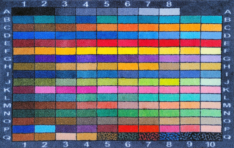 Spectrum Series Personalized Mats Color Swatches