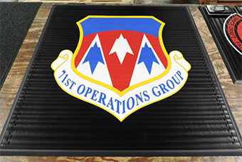 High Definition Super Vinyl Logo Mat - US Air Force 71st Operations Group