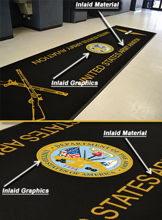 Custom Carpet Decal & Stickers - Durable Rug Graphics