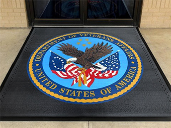 High Definition Super Vinyl Logo Mat - Department of Veterans Affairs of Fort Mitchell, Alabama