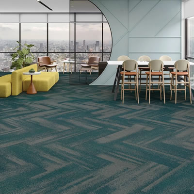 Crafted Series Frost Designer Carpet Tiles Product Image