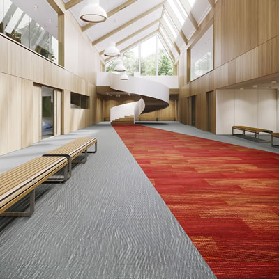 Moire Series Visible Designer Carpet Tiles Product Image