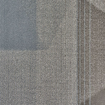 Improbable Grey Designer Carpet Tile Swatch