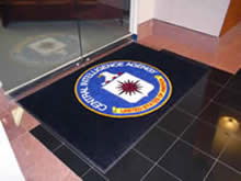 Custom Made Logo Mat Purchased On GSA Contract - Central Intelligence Agency Washington DC