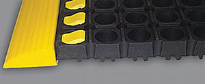 Safety Zone - Modular Drainable Grease Proof Traction Mat for Industrial Commercial Work Environments - Product Cross Section