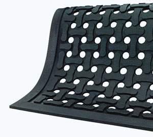Triple Flex - Drainable Kitchen Safety Mats Product Close Up