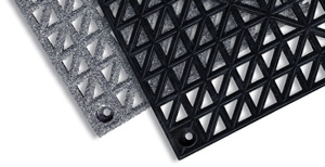 WorkSpace - Grease Proof Modular Drainage Mat for Commercial Industrial Work Areas - Product Close Up