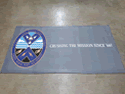 Custom Made Antifatigue Logo Mat US Air Force 436th Aerial Port Squadron of Dover AFB Delaware 02
