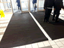 Custom Made FloorGuard Commercial Entrance Mat Hudson Mall of Jersey City New Jersey 03