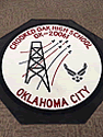Custom Made Graphics Inset Logo Mat Crooked Oaks High School ROTC of Oklahoma City Oklahoma
