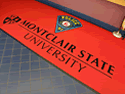 Custom Made Graphics Inset Logo Mat Police Department of Montclair State University New Jersey