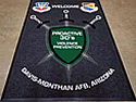 Custom Made Graphics Inset Logo Mat US Air Force Air Combat Command of Davis Monthan AFB Arizona