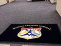 Custom Made Graphics Inset Logo Mat US Army Mission Training Complex of Fort  Hood Texas 01