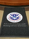 Custom Made Graphics Inset Logo Mat US Department of Homeland Security of Des Moines Iowa 01