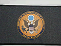 Custom Made Graphics Inset Logo Mat US Department of State US Embassy of Dakar Sengal