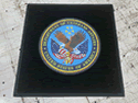 Custom Made Graphics Inset Logo Mat US Department of Veterans Affairs Camp Butler National Cemetery of Springfield Illinois 02