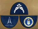 Custom Made High Definition Logo Rug US Air Force Pentagon of Washington, DC