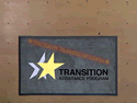 Custom Made High Definition Logo Rug US Army Transition Assistance Program of Fort Jackson, South Carolina