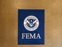 Custom Made High Definition Logo Rug US Department of Homeland Security FEMA Region IV of Denton, Texas