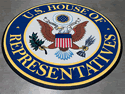 Custom Made High Definition Logo Rug US House of Representatives of Washington DC
