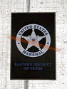 Custom Made High Definition Logo Rug US Marshal Service of Tyler Eastern Texas