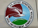 Custom Made Logo Plaque US Drug Enforcement Administration of Newark NJ