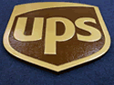 Custom Made Logo Plaque United Parcel Service UPS of Elizabeth New Jersey 01
