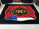 Custom Made Logo Rug Keansville Fire Department of Keansville South Carolina