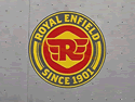 Custom Made High Definition Logo Rug Royal Enfield Cycles of Milwaukee, Wisconsin