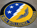 Custom Made Logo Rug US Air Force 485th Intelligence Squadron of Mainz Kastel Germany
