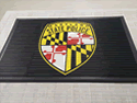 Custom Made Super Vinyl Logo Mat Maryland State Police Headquarters of Jessup Maryland