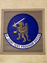 Custom Made Super Vinyl Logo Mat US Air Force Air Force Joint Test Program Office of Nellis Air Force Base Nevada