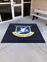 Custom Made Super Vinyl Logo Mat US Air National Guard 183rd Security Forces Squadron of Springfield Illinois