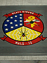 Custom Made Super Vinyl Logo Mat US Marines 13th Marine Aviation Logistics Squadron of Marine Corps Station Yuma Arizona