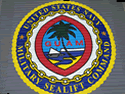 Custom Made Super Vinyl Logo Mat US Navy Military Sealift Command of Andersen Air Force Base Guam 02