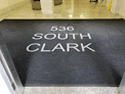 Custom Made ToughTop Logo Mat 536  South  Clark  Street  Federal  Building  of  Chicago  Illinois  02