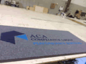 Custom Made ToughTop Logo Mat ACA  Compliance  Group  of  Central  Point  Oregon