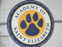 Custom Made ToughTop Logo Mat Academy of St Elizabeth of Morristown New Jersey