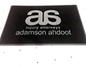 Custom Made ToughTop Logo Mat Adamson  Ahdoot  Attorneys  of  Los  Angeles  California
