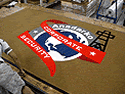 Custom Made ToughTop Logo Mat Andarko  Corporate  Security  of  The  Woodlands  Texas