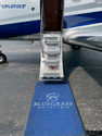 Custom Made ToughTop Logo Mat Bluegrass Aviation of Bardstown Kentucky