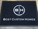 Custom Made ToughTop Logo Mat Bost  Custom  Homes  of  Cary  North  Carolina